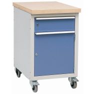 Etabli mobile Modul - 1 tiroir, 1 porte - Plt:Multiplis