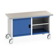 Etablis roulant LxPxH 1500x750x840mm, 1 comp. 3 tablettes