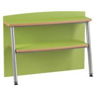 Etagère buffet Ella 2 portes stratifié compact - Mobidecor