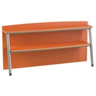 Etagère buffet Ella 3 portes stratifié compact - Mobidecor