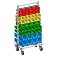 Etagère mobile équipée de bacs ProPlus Depot-L RD 96