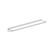 Etagère murale profondeur 400 mm avec 2 supports- EM144/1