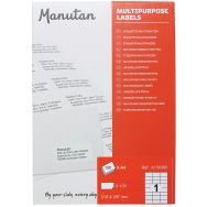 Étiquettes multifonction - Manutan Expert