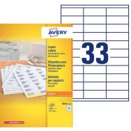 Etiquettes pour photocopieur AVERY