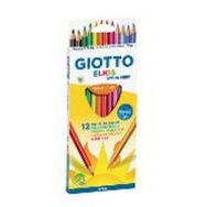 Etui 12 crayons 18 cm Elios tri Omyacolor Giotto