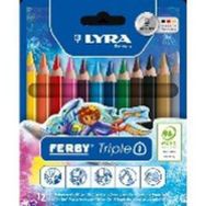 Etui 12 crayons Triple One triangulaire Ferby Ø mine 6,25 mm