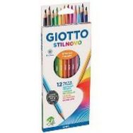 Etui 12 crayons couleurs assorties Omyacolor Giotto Stilnovo 2