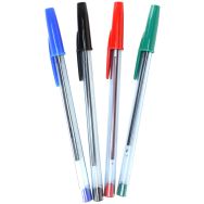 Etui 4 stylos bille pointe moyenne 1mm