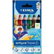 Etui 6 crayons Groove TRIPLEONE
