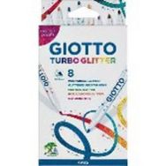 Etui 8 feutres à paillettes Glitter Giotto