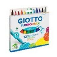 Etui carton 12 feutres pointe extra large