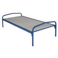 Evolution lit standard sommier aggloméré 90x190 5009 Bleu