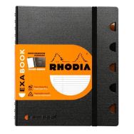 Exabook rechargeable reliure intégrale A5+, ligné+cadre