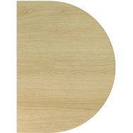 Extension de bureau - Pied d'appui blanc - 60x80 cm - Hammerbacher