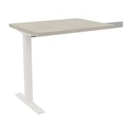 Extension retour bureau IDEA pied fixe - Quadrifoglio