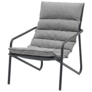 Fauteuil Coast TPEP coussins structure alu - Proloisirs