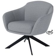 Fauteuil Limasol gris clair-Somcasa