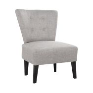 Fauteuil Marwin hêtre teinté revêtement polyester - Meet By Paperflow