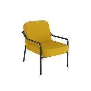 Fauteuil Medso rond extérieur - Taille M - jaune