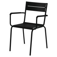 Fauteuil Moncada acier 4 pieds - Jayso