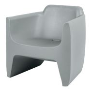 Fauteuil Translation - béton ral 7035
