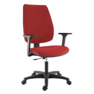 Fauteuil accoudoirs réglables Kiwi tissu M1 - Sokoa