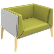 Fauteuil accueil ACCORD 1 place - Quadrifoglio