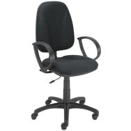 Fauteuil de bureau Mars contact permanent coloris anthracite