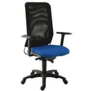 Fauteuil bureau piètement noir Diaz - Sokoa