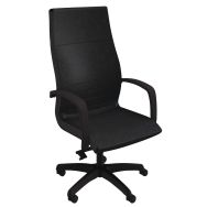 Fauteuil direction Dama revêtement simili cuir - Quadrifoglio