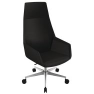 Fauteuil direction dossier haut + têtière Dune - Quadrifoglio