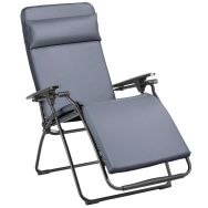 Fauteuil de relaxation Vital cuir synthétique M2 charbon Lafuma