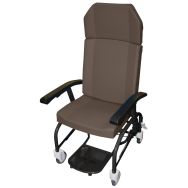 Fauteuil de repos Quiego 3500 -dos. incliné terre /epoxy Noir Décor