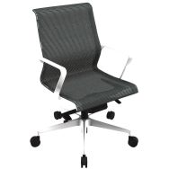 Fauteuil direction Dinamica dossier assise résille - Quadrifoglio