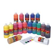 Flacon 1 litre gouache avec bec verseur - Pichon