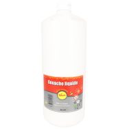Flacon 2 litres gouache pichon avec bec verseur - blanc