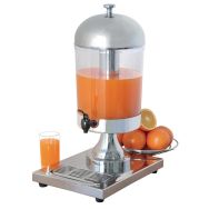 Fontaine à Jus de fruits en inox 8L transparent
