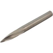 Fraise tige Ø6x60mm HSS ogive avec pointe aplatie - 6x18 mm