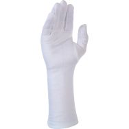 Gant de protection en coton blanc spécial 35 centimètres - 10 paires