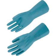 Gant nitrile vert 30 cm 7-11 - Singer