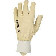 Gants cuir fleur de chèvre hydrofuge protège-artère - Singer