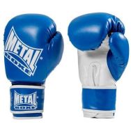 Gants d'entrainement Metal Boxe Bleu