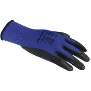 Gants de manutention nylon T10 Bleu/Noir