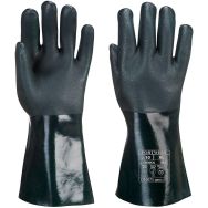 Gants de protection PVC 35cm double trempage - Portwest (12 paires)
