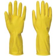 Gants de travail latex de ménage-L-Jaune (Lot de 240)