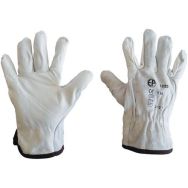 Gants fleur et croûte de bovin T10