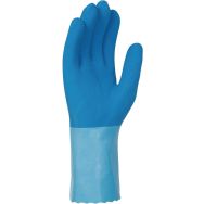 Gants latex de protection chimique et anti chaleur pur coton - Singer