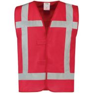 Gilet Réfléchissant 453014 Fluor Red XL-XXL