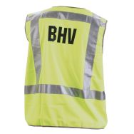 Gilet haute visibilité BHV Mat.:Polyester EN 471 Classe 2