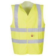 Gilet haute visibilité ignifuge et antistatique HELLISSAN